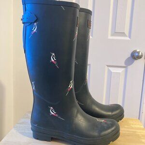 Tall rubber boots (W) (US 11) by Joules